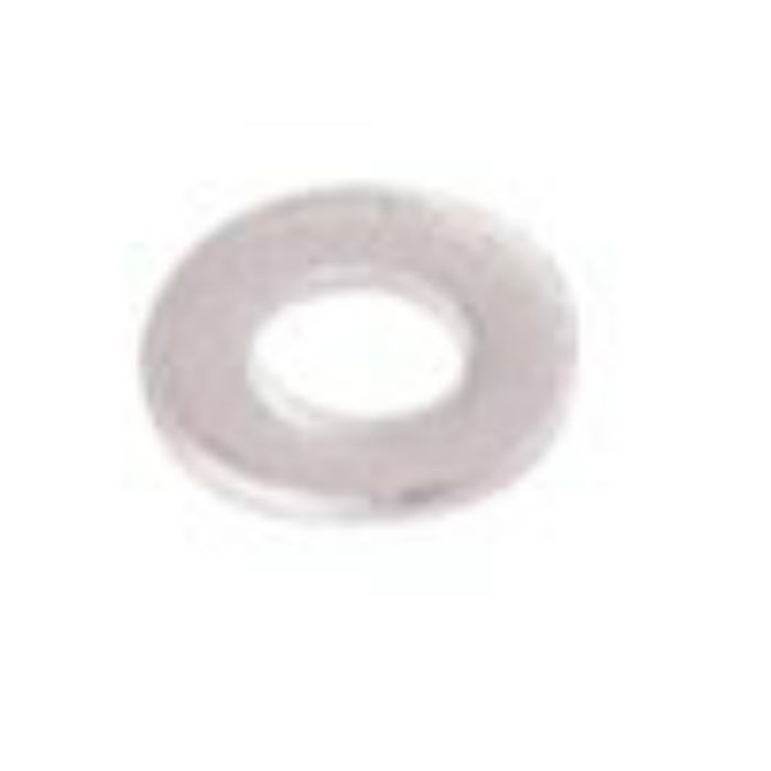 16186 ビニール 両面ダボ用パッキン 平12mm×6mm×1mm 透明 12mm用 1袋（100個入）
