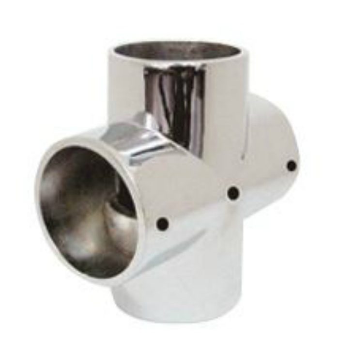 19501 亜鉛ダイカスト Znクロス（回転止ネジ付） 25mm クローム