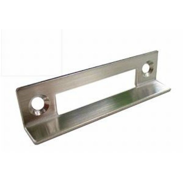 76691 シリンダー用受座 ステン HL 2号(面打用)【翌日出荷