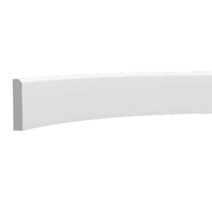 FL556L3 フレキサンメント 内装用 モールディング 巾木 無塗装品 30×6mm 3000mm 軟質ポリ塩化ビニル
