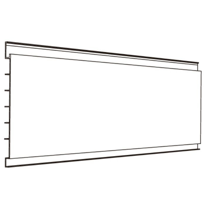 ASP130PW SPシステムパネル ASP130タイプ 内装・外装用機能パネル SPパネル 241.2×10mm 4000mm ホワイト色