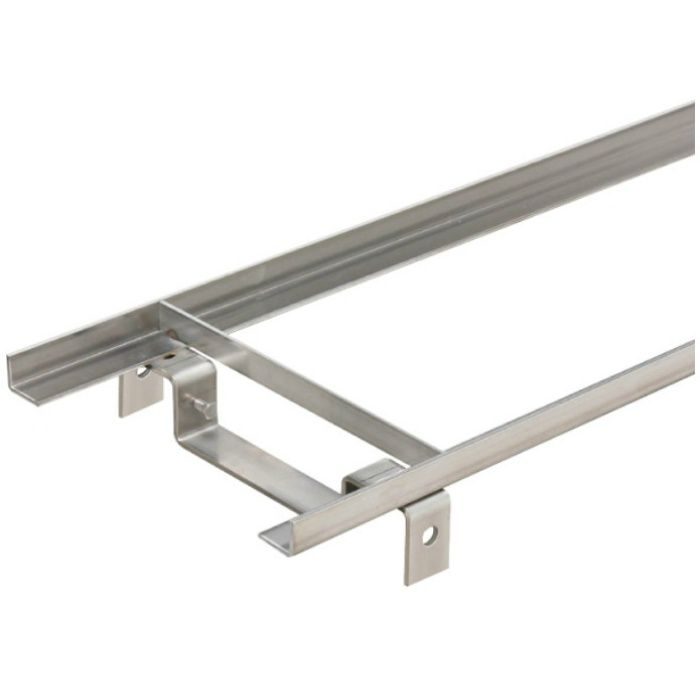 L-25 スチール製グレーチング 受枠 31×60×6　L=2000