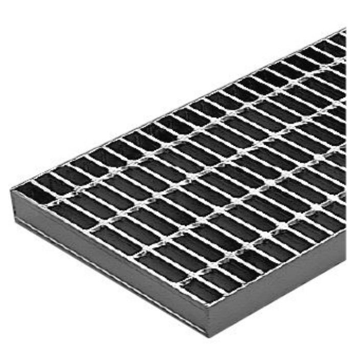 HSB-15555 スチール製グレーチング プレーンタイプ 側溝用 T-14仕様 550×995×55mm