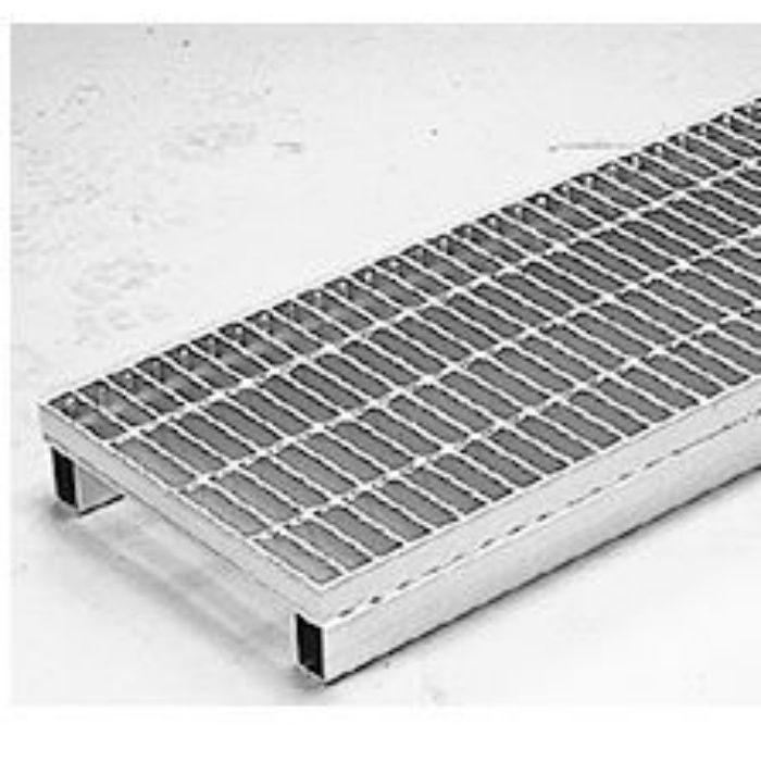 HXY-KP-6365B スチール製グレーチング かさあげ型 滑り止め模様付 国土交通省型側溝用 T-14仕様 クッション付 630×995×65／130mm