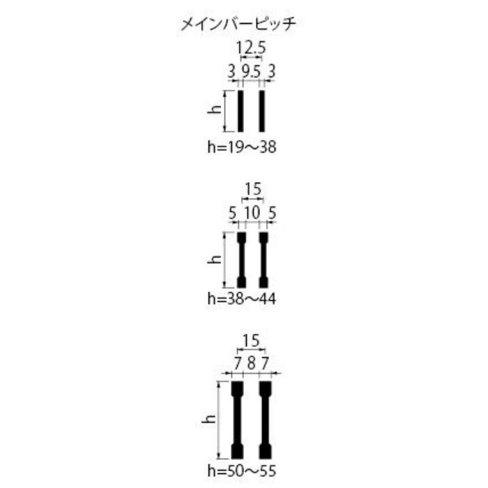 5☆好評 カネソウ スチール製グレーチング 細目プレーンタイプ かさ