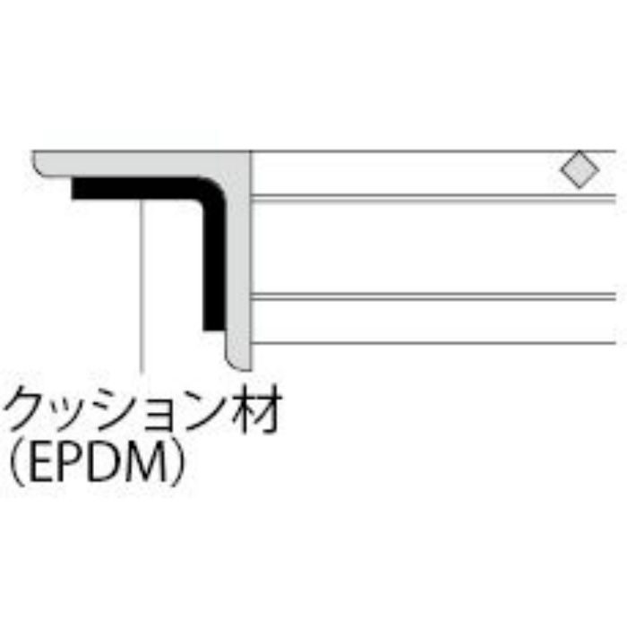 HXHU-P-2025 スチール製グレーチング 滑り止め模様付 歩道U字溝用 クッション付 T－2仕様 190×995×25mm