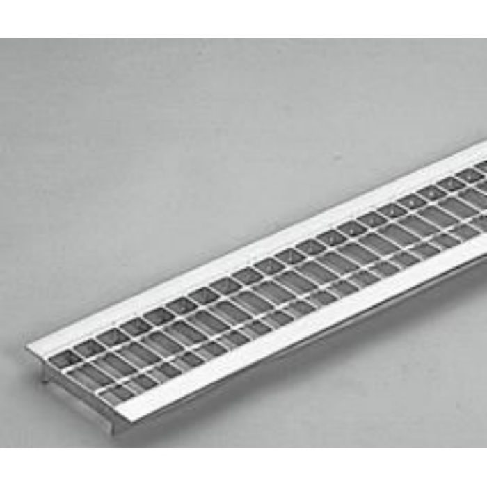HSUM-23619 スチール製グレーチング プレーンタイプ 歩道U字溝用 歩行用 350×993×19mm