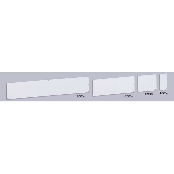 EP-980 マグネット用ベース 450mm×200mm オフホワイト