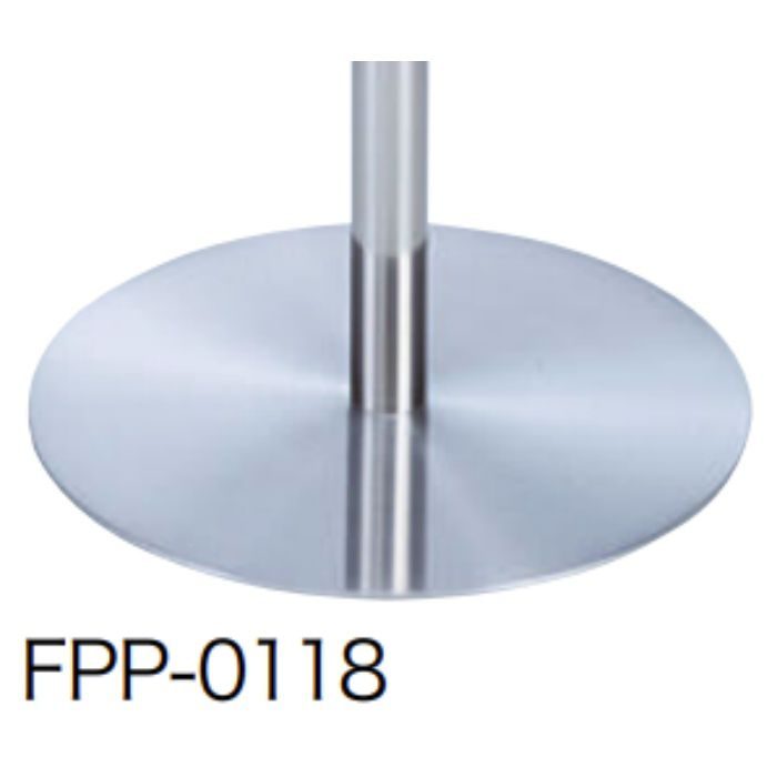 3本入 シロクマ  フロアパーティションポール FPP-1051-クローム・鏡面 ‐ - 3