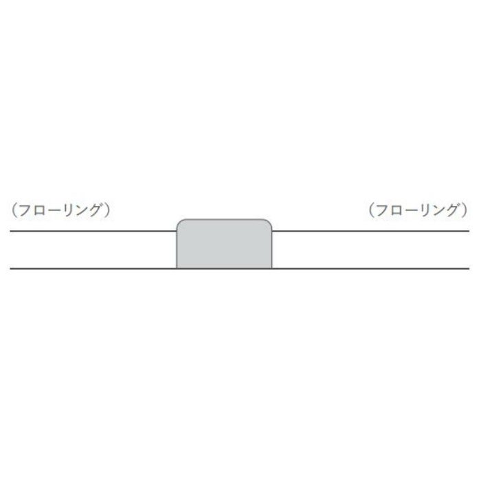 DHKD03-WDE 床見切りD型 L1900mm WDE（ブラック）