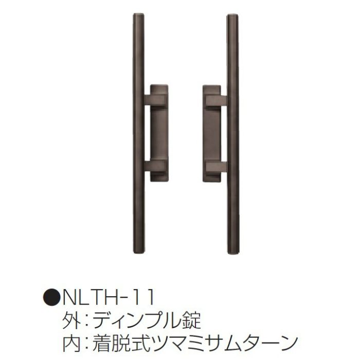 形材門扉 スプレシア1型 MGS-1 内開き施工 0814 両開きセット 直付けタイプ タッチ錠NLTH-11 アーバングレー（UC） 左勝手 800×1400mm