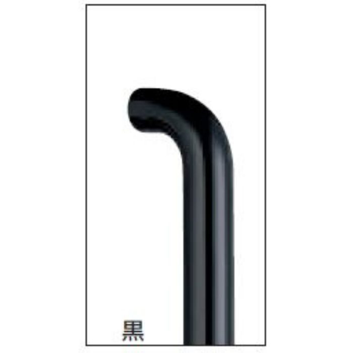No.66 真チュウ 丸棒取手 両面用 大 黒