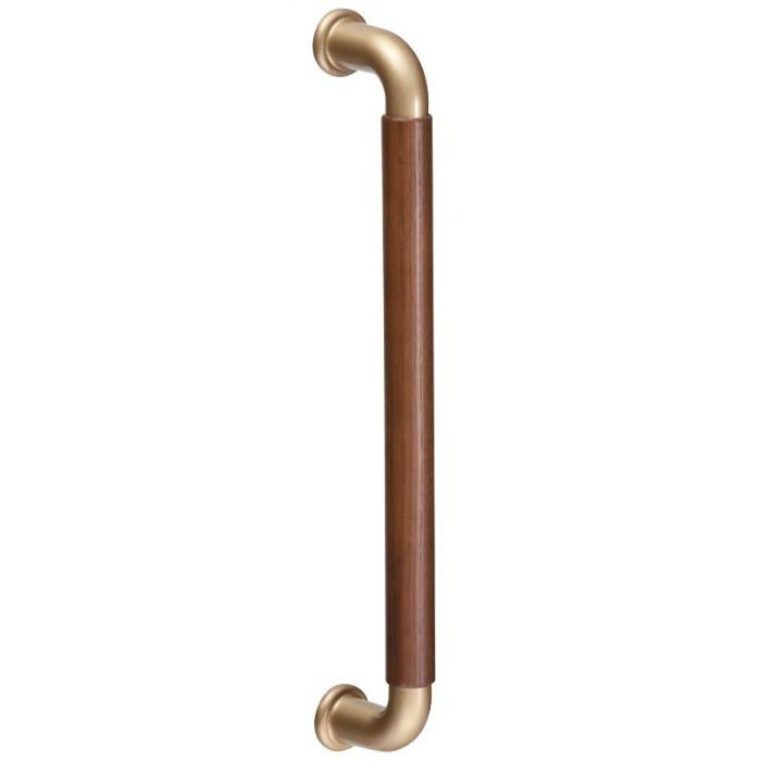 シロクマ ハーモニー取手(両面用) 425mm No.120(シルバー