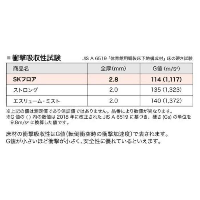 SK-20080 Sフロア SKフロア プレーン 182cm巾