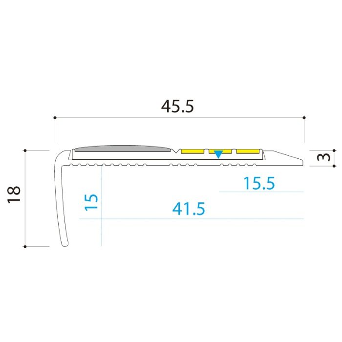 エコグロー ISA-146（U）アンバーEG 1.5m（穴あき） エコグロー共