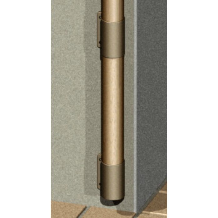 シロクマ　連絡用 ABR-819 支柱ブラケット通 45φ用 アンバー シロクマ【アウンワークス通販】