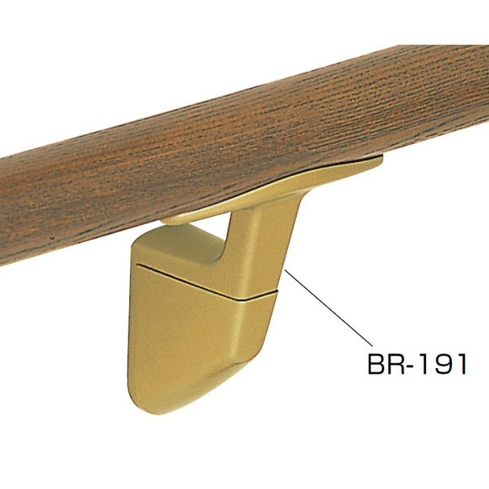BR-191 W形ブラケットL長受 35φ AG