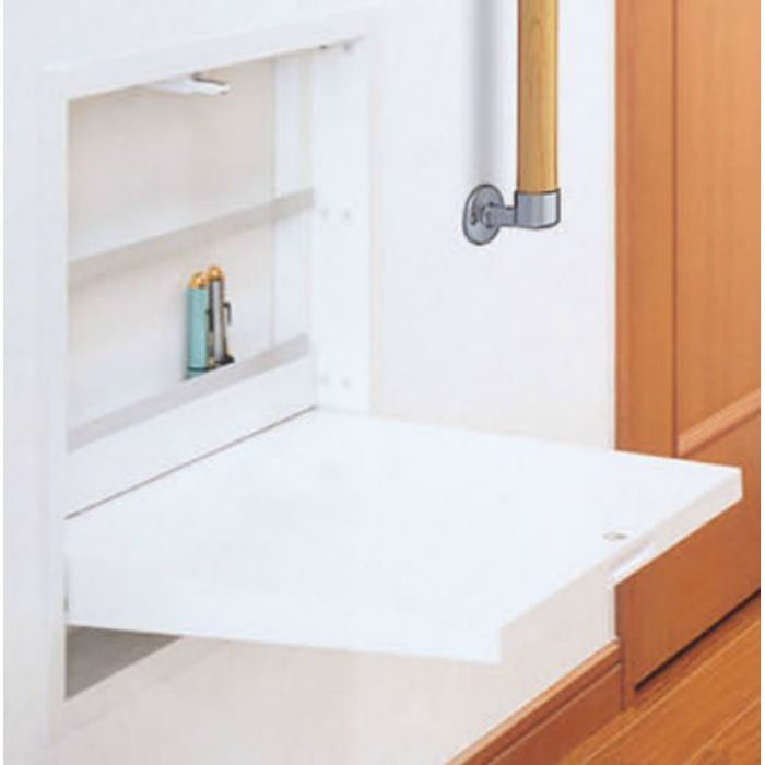 SS-100 収納いす 70mm 白 シロクマ【アウンワークス通販】