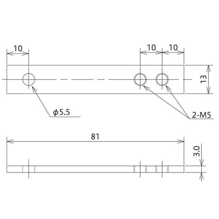 ミニ金具 ニッケル S-13 ［10個／セット］