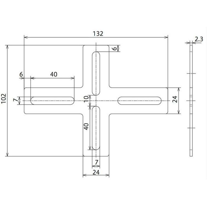 ユニ金具 ニッケル UN-26× ［10個／セット］