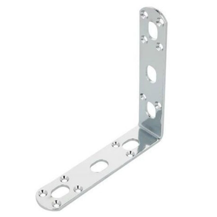 補助金具クロームL型 L-120 ［5個／セット］