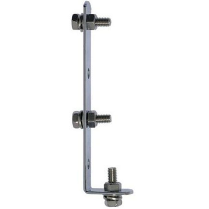 曲板クロームL型 L-200 ［5個／セット］