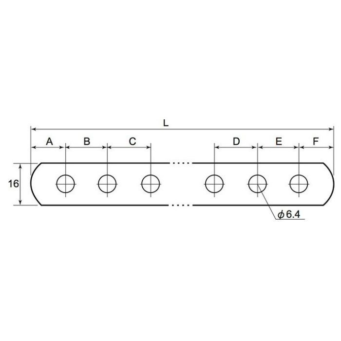 曲板黒I型 I-100B ［5個／セット］