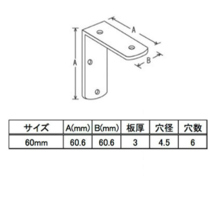 グリーン金折幅広 60mm ［5個／セット］
