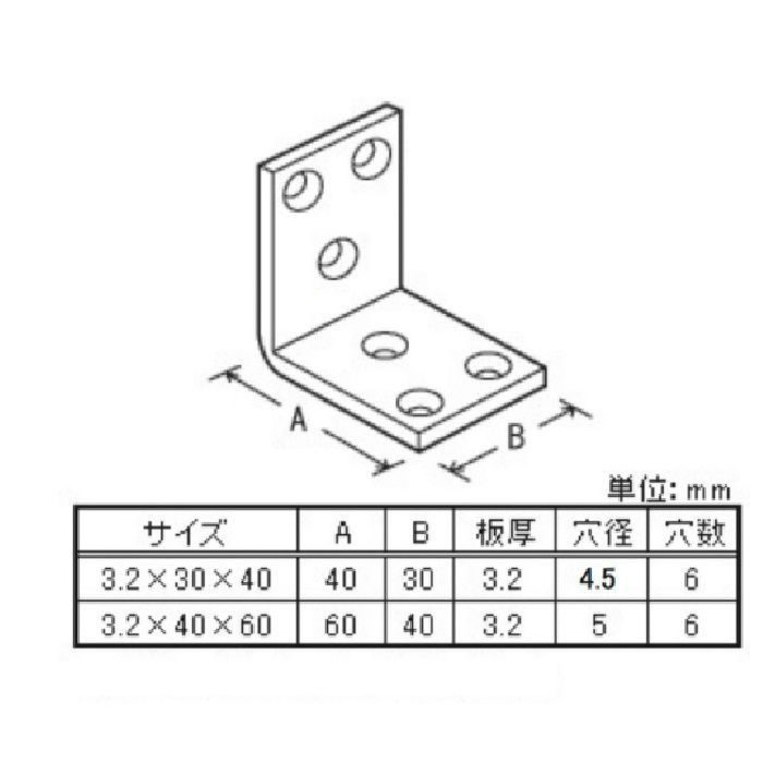 巾広金折（白） 3.2×40×60 ［10個／セット］