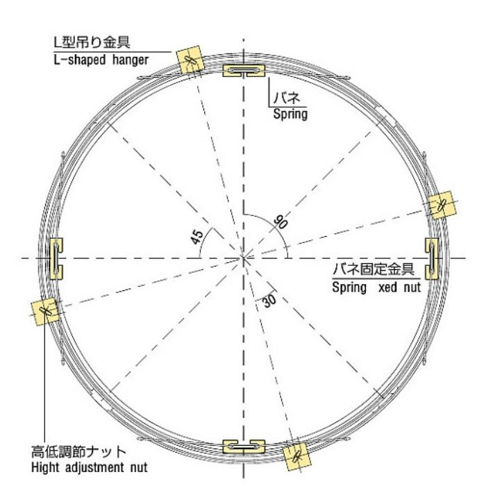 UCP-02 チェックピット 天井点検口 ホワイトペイント