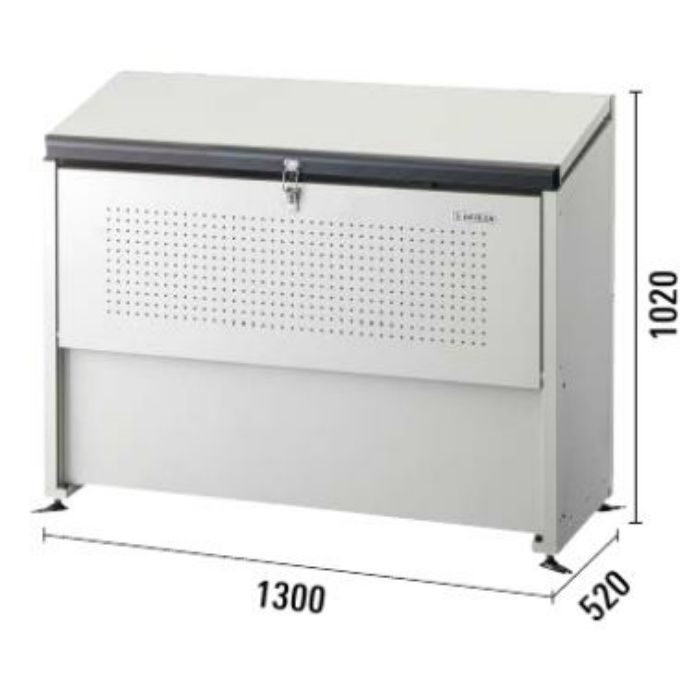 CKE-1305M クリーンストッカー CKE-M スチールタイプ 省奥行タイプ 容量500L