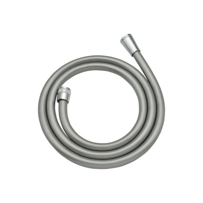 GA-FK066 GAONA これカモ シャワーホース 取替用 1.2ｍ （アダプター付 ほとんどのメーカーに対応） シルバー