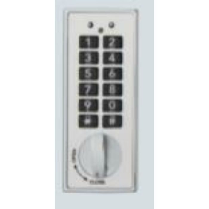 SK-CBX-M02-WC 宅配ボックス テンキー式 壁付・据置兼用型 2扉 ホワイト
