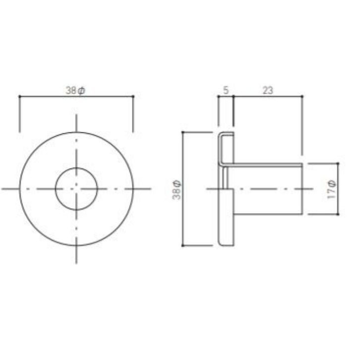 SC-18 スリーブキャップ 住戸内電気設備用 適用パイプVE－16特（18×22） シルバーホワイト