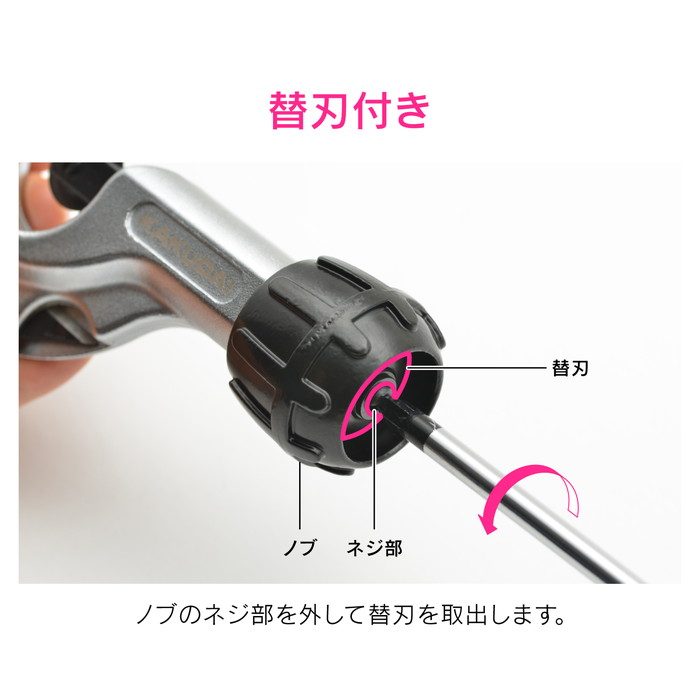 GA-KJ001 GAONA パイプカッター 簡単切断 （排水管 銅管 塩ビ管 切断能力4～32mm）