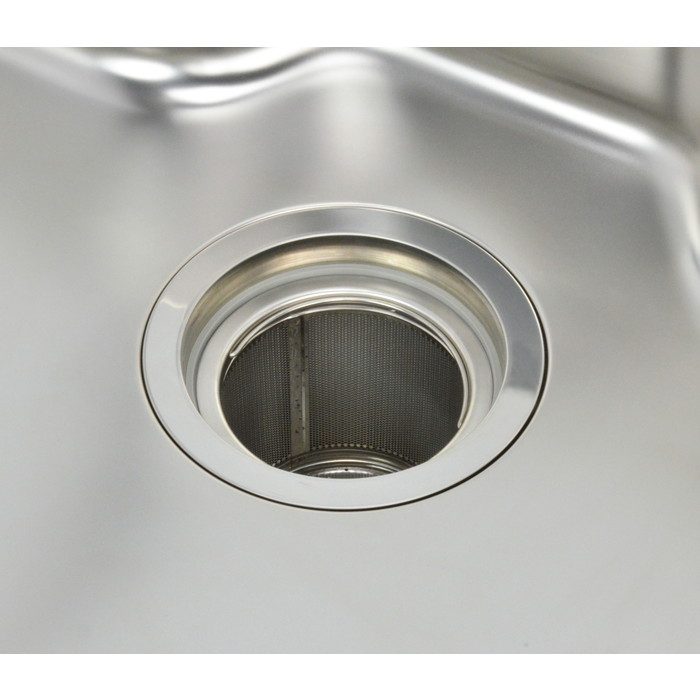 GA-PB068 GAONA シンク用 ステンレス製ゴミカゴ 排水口のゴミ受け （錆びにくい 汚れにくい 衛生的）