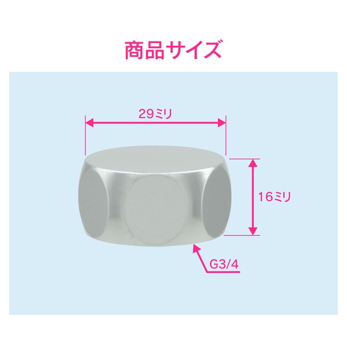 GA-JL008 GAONA キャップナット 呼20用 袋ナット