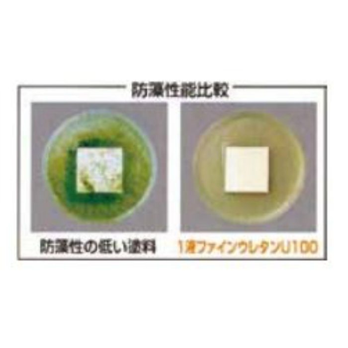 1液ファインウレタンU100 3kg ガロン缶入り ND－110
