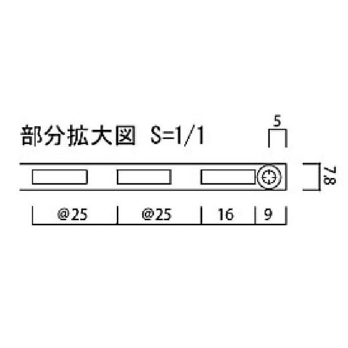 SKTTS18-2-W 背中の壁用棚柱 厚み11mm 長さ1800mm シングル（2本入）  ホワイト