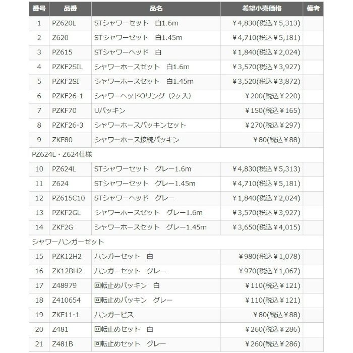 KF12ZER3 デッキ形2ハンドルシャワー 固定こま 取付ピッチ100mm 300mm