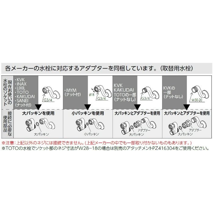 KF800UR2 取替用サーモスタット式シャワー 240mmパイプ付 KVK【アウン