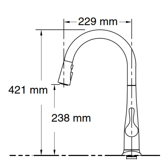 K-22036-VS キッチン水栓 Simplice タッチレス キッチン用混合水栓 バイブラントステンレス