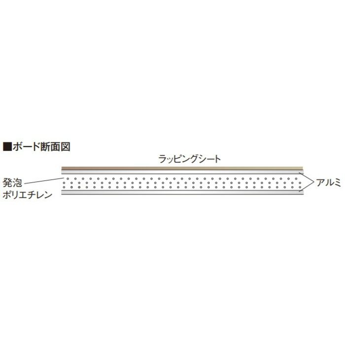 エバーアートボード 石柄 W2440×H910×3mm トラバーチン