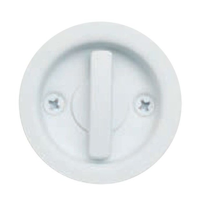A-100 チューブラ引戸鎌錠 （表示錠） B／S51mm ホワイト