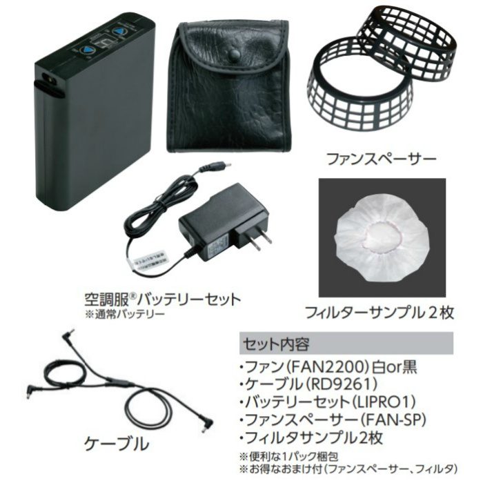 NZ-BTPBA NSPオリジナル電装品パック（Aセット）  黒ファン （ファンスペーサー・フィルタ付）