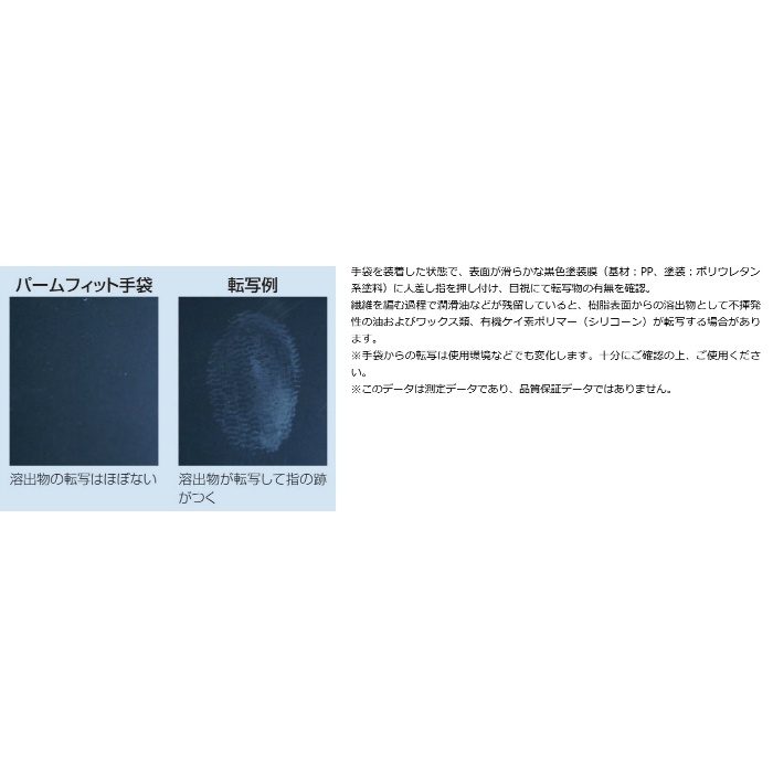 B0500-S パームフィット手袋 Sサイズ ホワイト