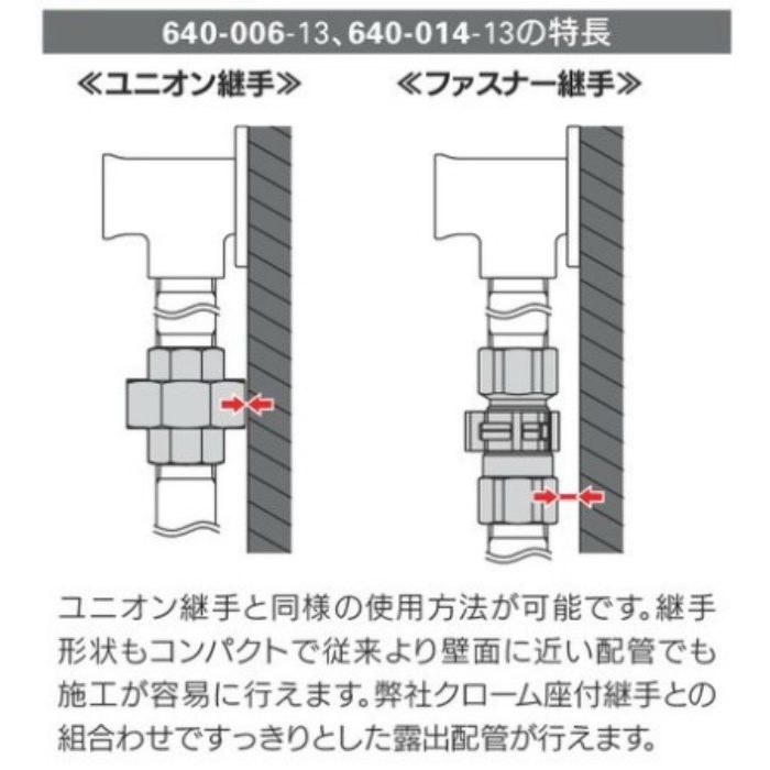 640-006-13 ファスナー継手