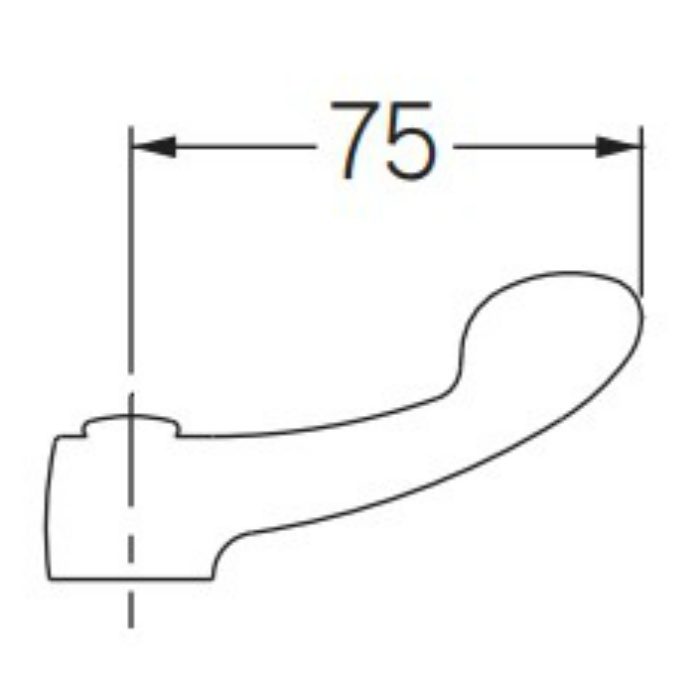 793-630 厨房用レバーハンドル カクダイ【アウンワークス通販】