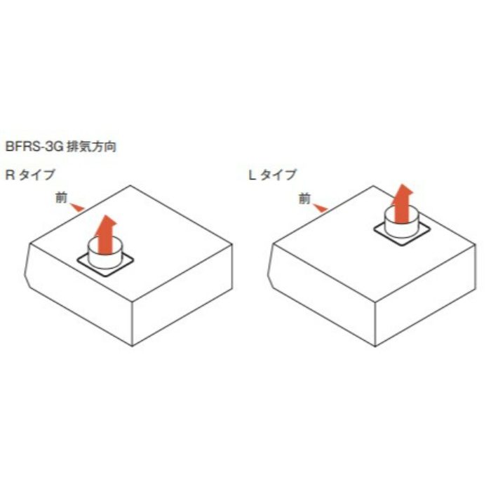 BFRS-3G-751LBK レンジフード スタンダード シロッコファン 壁面取付け