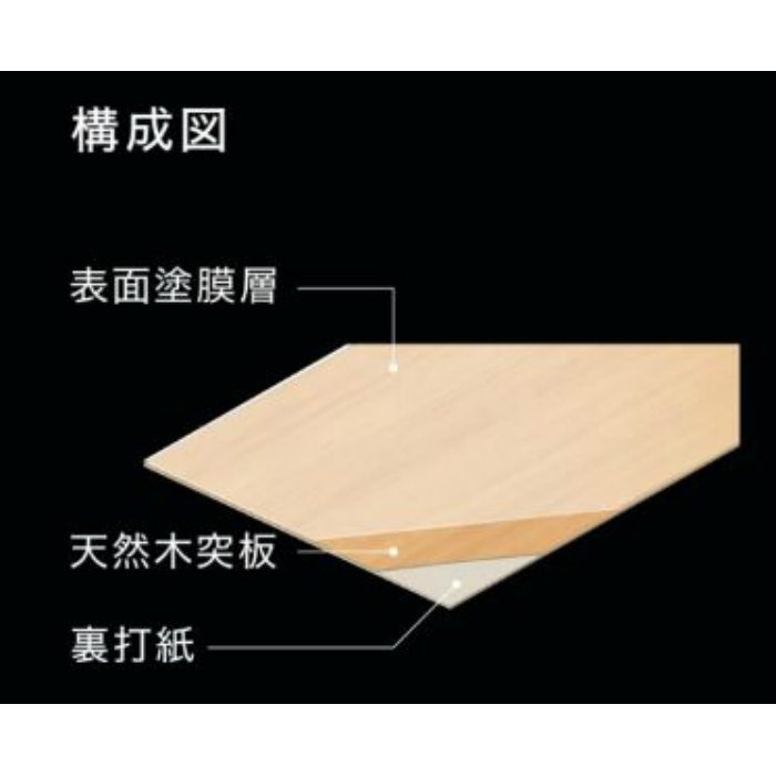 SGC-175-S エクセレクト SHITSURAHI 木 天然木突板壁紙 チーク（柾目） Sサイズ